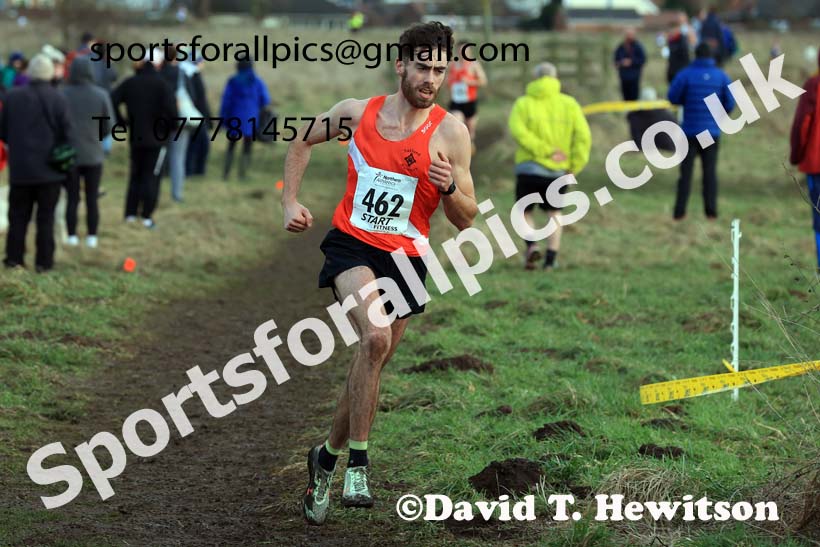 Senior Mens 2024 Northern Cross Country Champs., Sedgefield. Photo: David T. Hewitson/Sports for All Pics